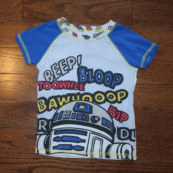 Disney Other - Disney Star Wars Kids Size 5 Shortsleeved Shirt